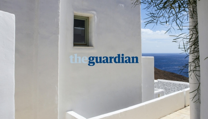 Pylaia Boutique Hotel & Spa featured in Guardian's Dodecanese guide as the place to stay at Astypalea